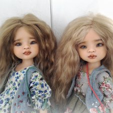 Лия и Мия. ООАК кукол Паола Рейна