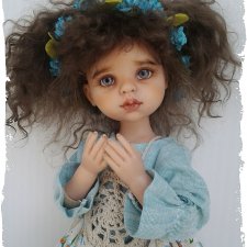 Маленькая садовница. ООАК куклы Паола Рейна