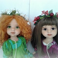 Таїсія и Леся. ООАК кукол от Паола Рейна