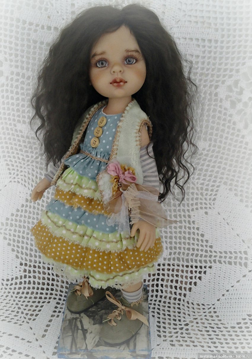 Мия и Мишель.Новогоднее настроение. ООАК кукол Паола Рейна