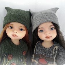 Дианка и Миланка. ООАК кукол Паола Рейна