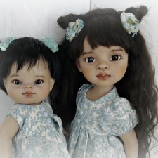 Мои мятные конфетки.Ли-ли и Лу-лу. ООАК