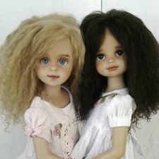 Саша и Наташа.ООАК кукол от Робин Вудс, Robin Woods