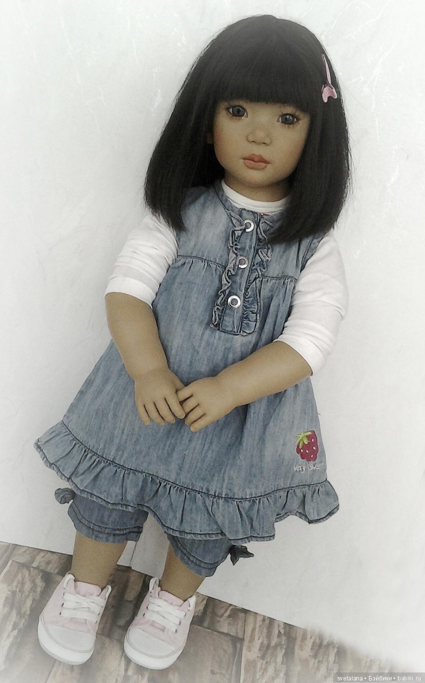 Ширем и ее маленькая копия. Куколка для куклы (фото 2)