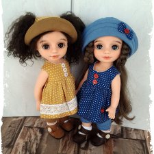 Асеньки-подруженьки. ООАК куколки Аси ф-ки Весна