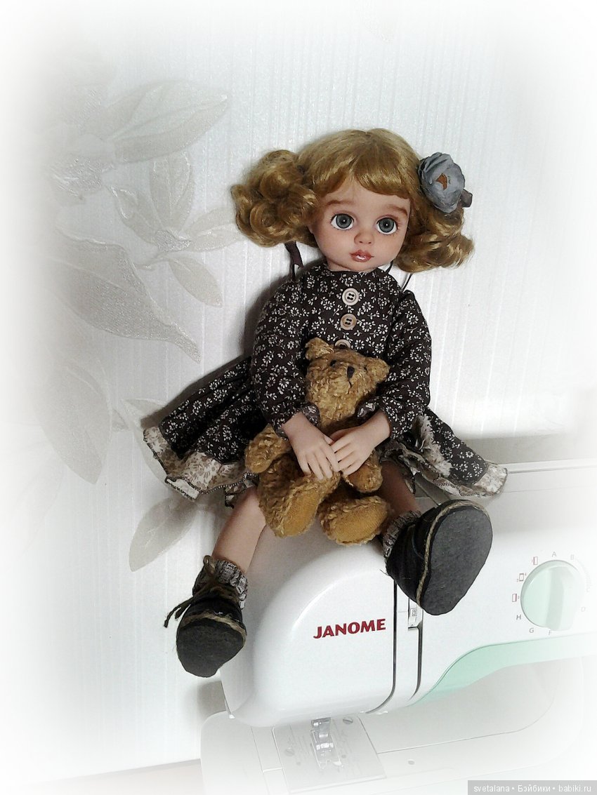 Лушенька. ООАК куклы Эля "Весна" (фото 4)