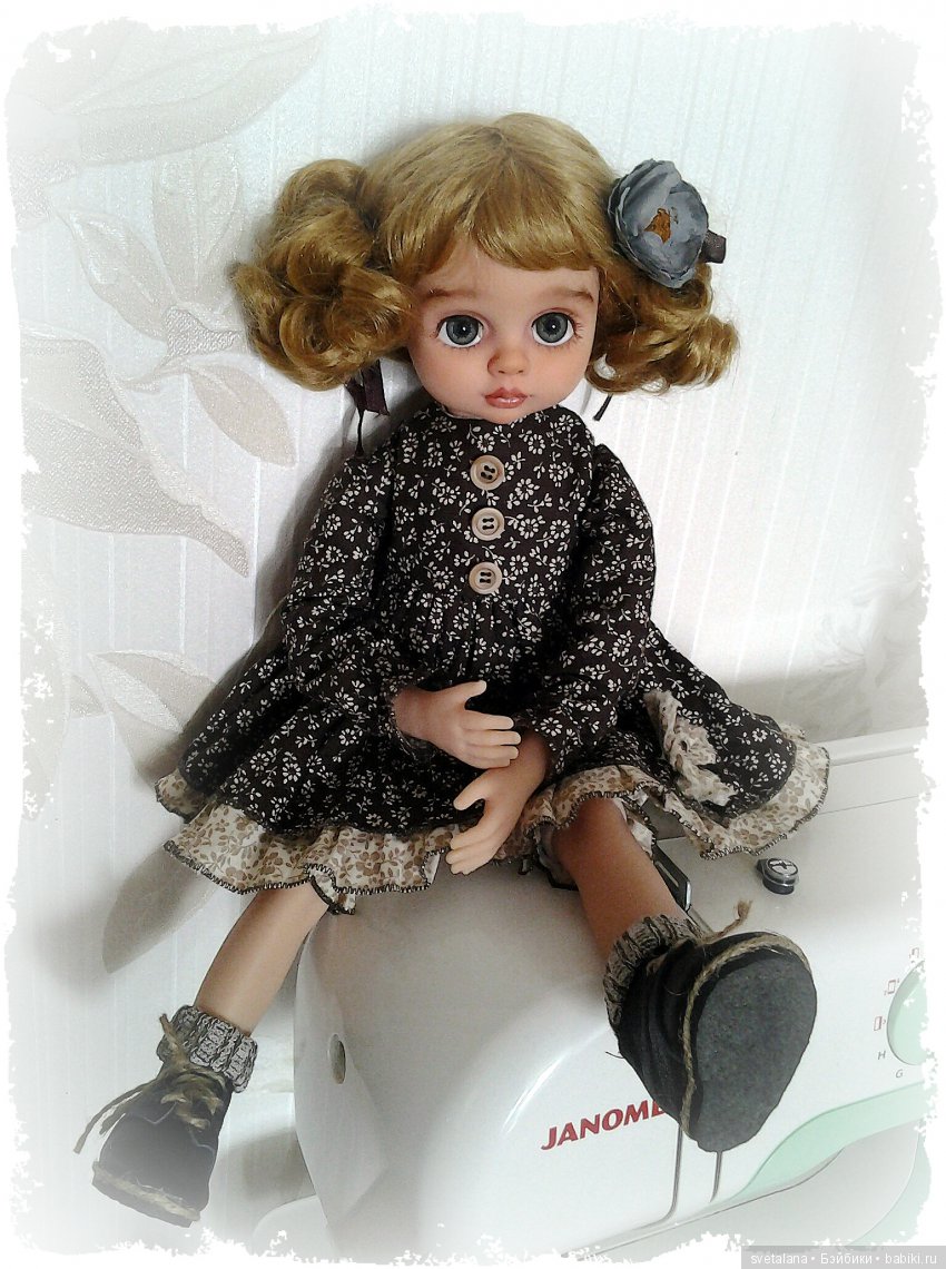 Лушенька. ООАК куклы Эля "Весна" (фото 5)