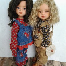 Лея и Нея.ООАК кукол Паола Рейна