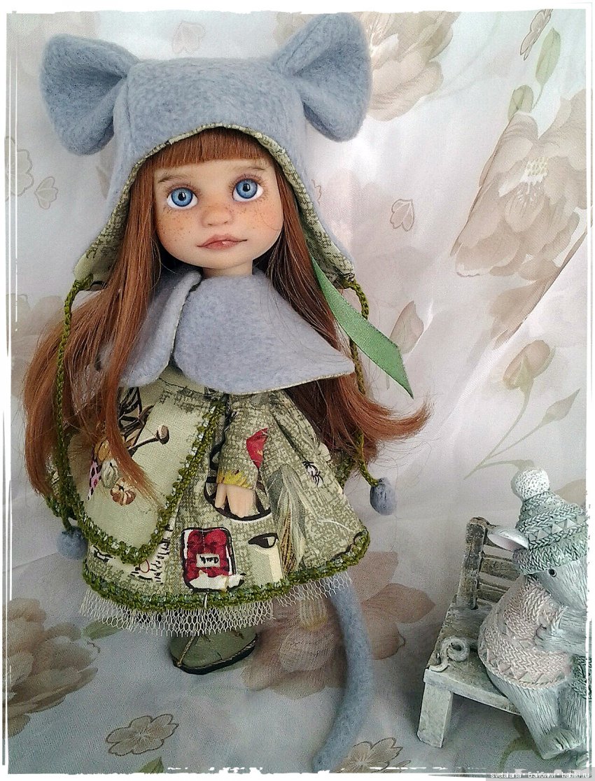 Мои новые Мышки в новом году. ООАК (фото 4)