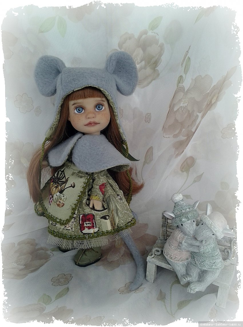 Мои новые Мышки в новом году. ООАК (фото 3)