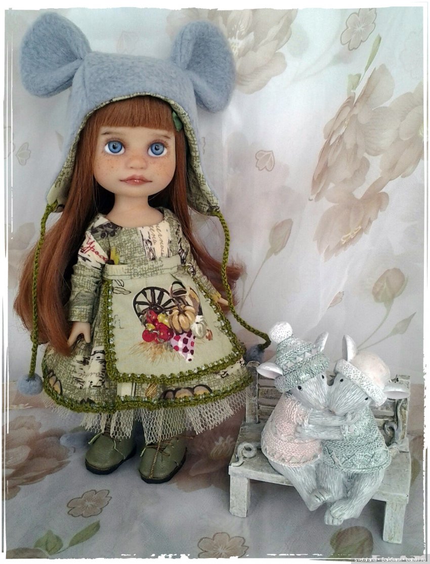 Мои новые Мышки в новом году. ООАК (фото 6)