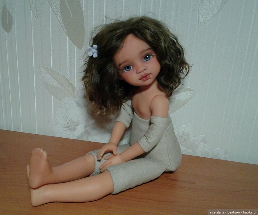 Моя маленькая джинсовая Мышка. ООАК куколки Антонио Хуан