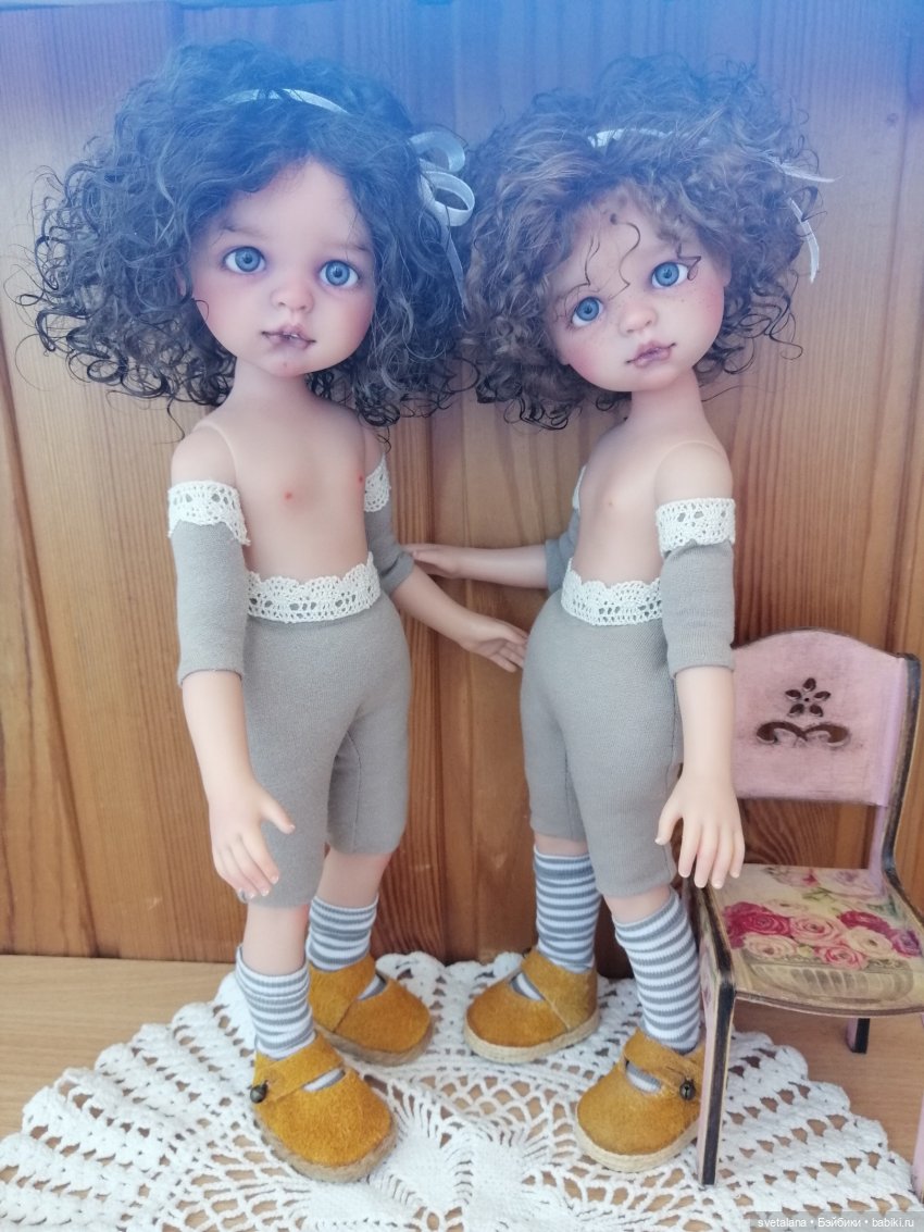 Настя, Ксюша и Анютка, ООАК (фото 3)