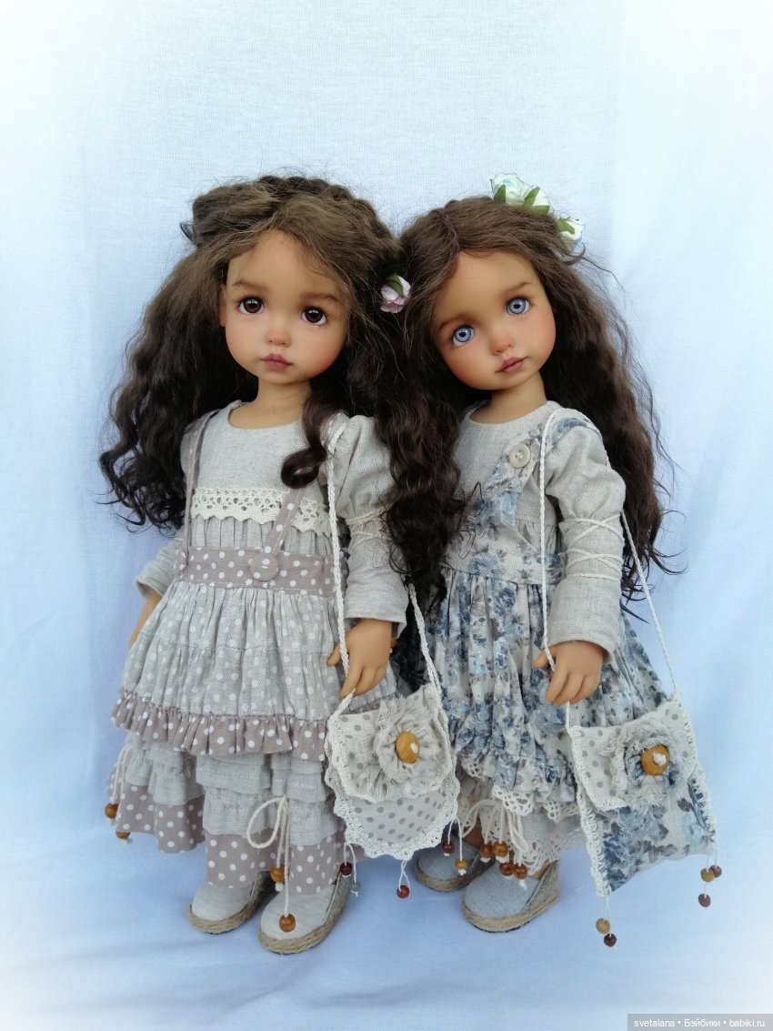 Саша и Соня.ООАК кукол Max & Jessi