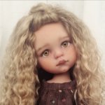 Беляночка. ООАК куколки Паола Рейна.