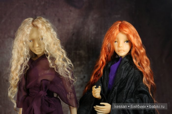 Новые парички для кукол Мукла, Mooqla (фото 3)