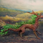 Новые авторские игрушки - два дракона