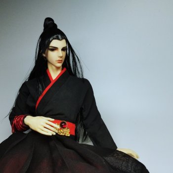 Парик в китайском стиле