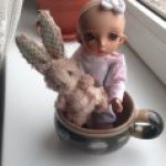 Моя первая бжд куколка