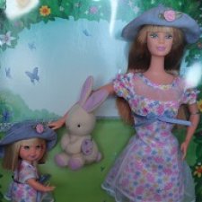 Пасхальный Сет Барби и Келли Easter Bunny Fun 1998 год