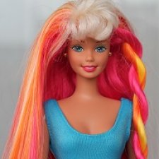 Барби шарнирная Barbie Hula Hair 1996 Барби шарнирная Barbie Hula Hair 1996