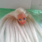 Голова Барби Foam 'n Color Shampoo magic Barbie 1995