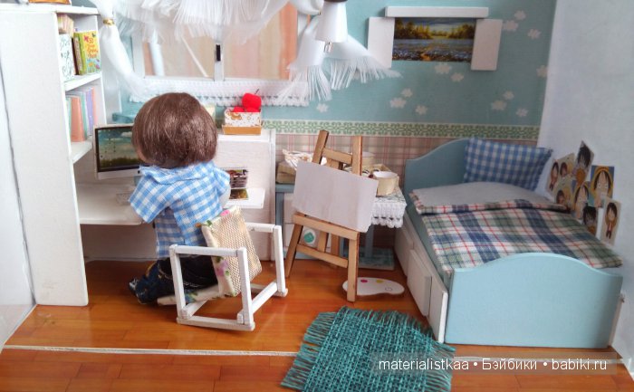 Как художник нашел свою музу. Авторская кукла ручной работы