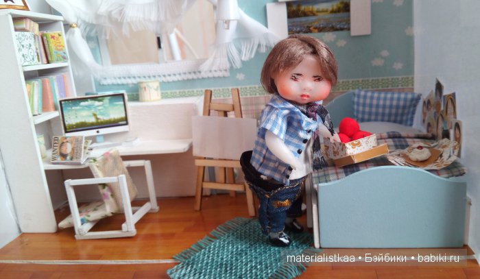 Как художник нашел свою музу. Авторская кукла ручной работы (фото 5)