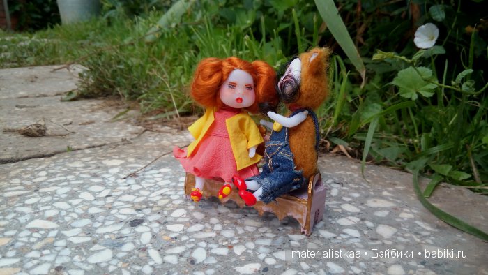 Как художник нашел свою музу. Авторская кукла ручной работы (фото 6)