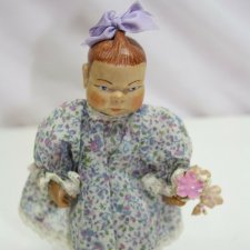 Деревянная авторская кукла от Patti Hale. NIADA. 1977 год