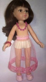 Наш первый показ- "Платье для прогулки в летнем саду" (фото 3)