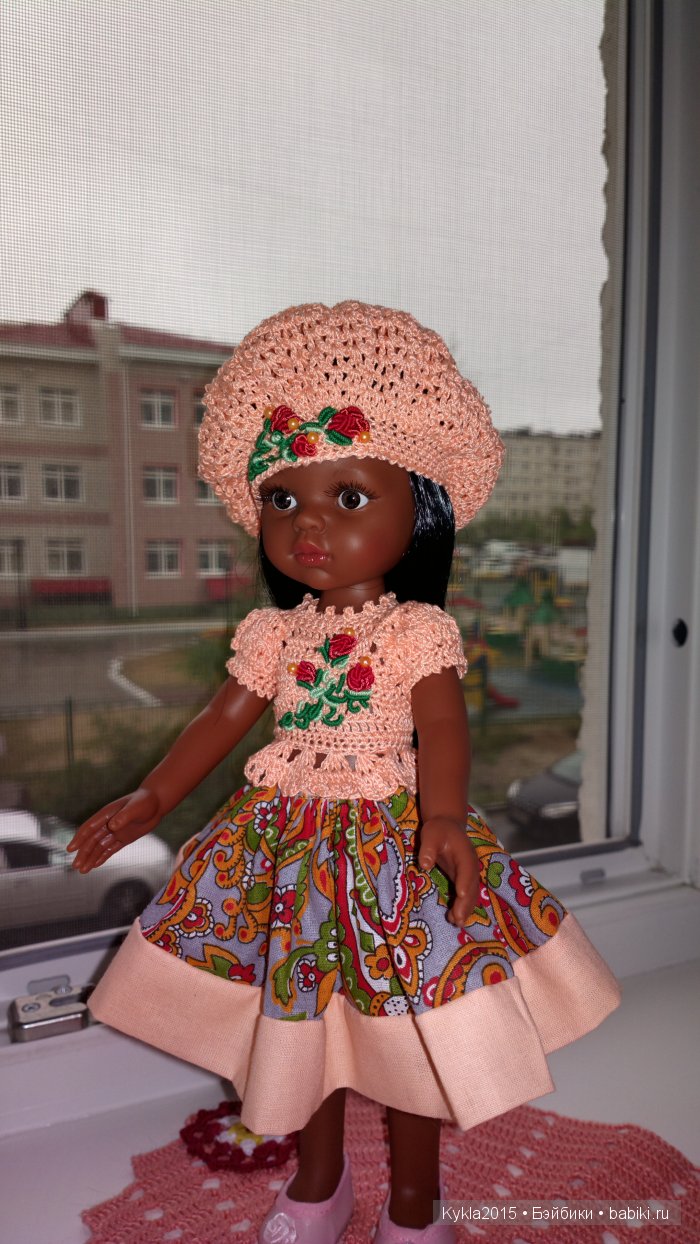 Новинка для летнего гардеробчика! Вязание+вышивка+шитье (фото 8)