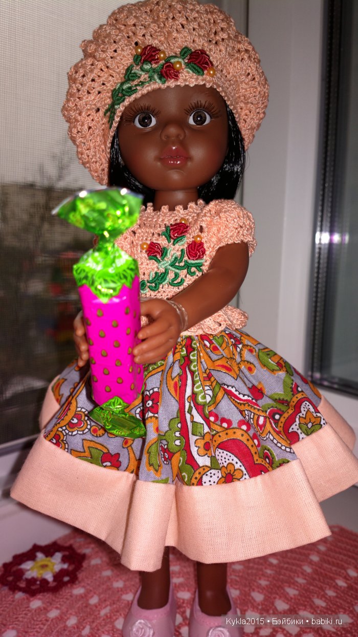 Новинка для летнего гардеробчика! Вязание+вышивка+шитье