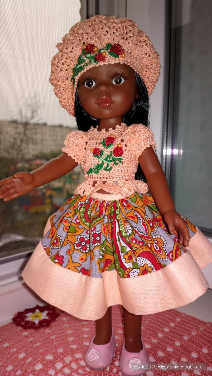 Новинка для летнего гардеробчика! Вязание+вышивка+шитье