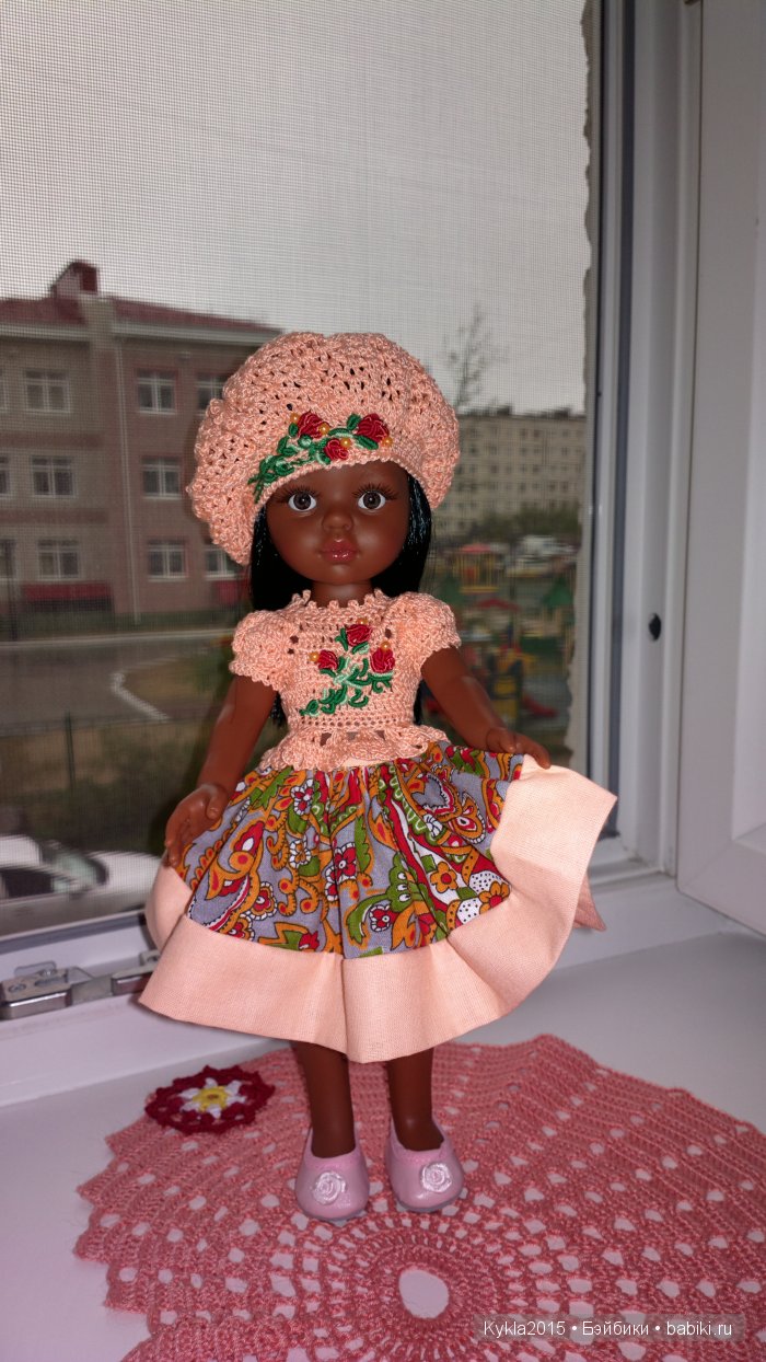 Новинка для летнего гардеробчика! Вязание+вышивка+шитье (фото 9)