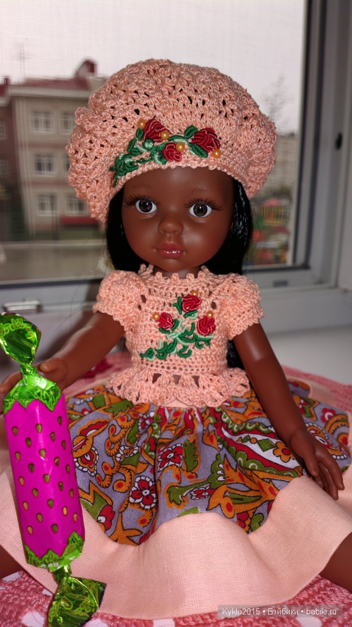 Новинка для летнего гардеробчика! Вязание+вышивка+шитье (фото 5)