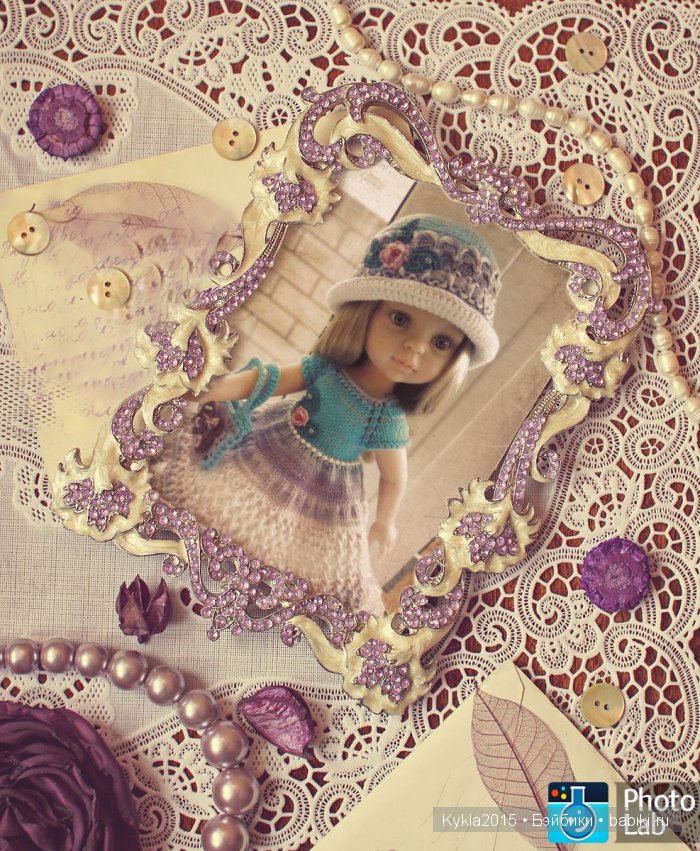 А на душе цветет весна. Наряд для барышни "Розочка в весенней дымке"