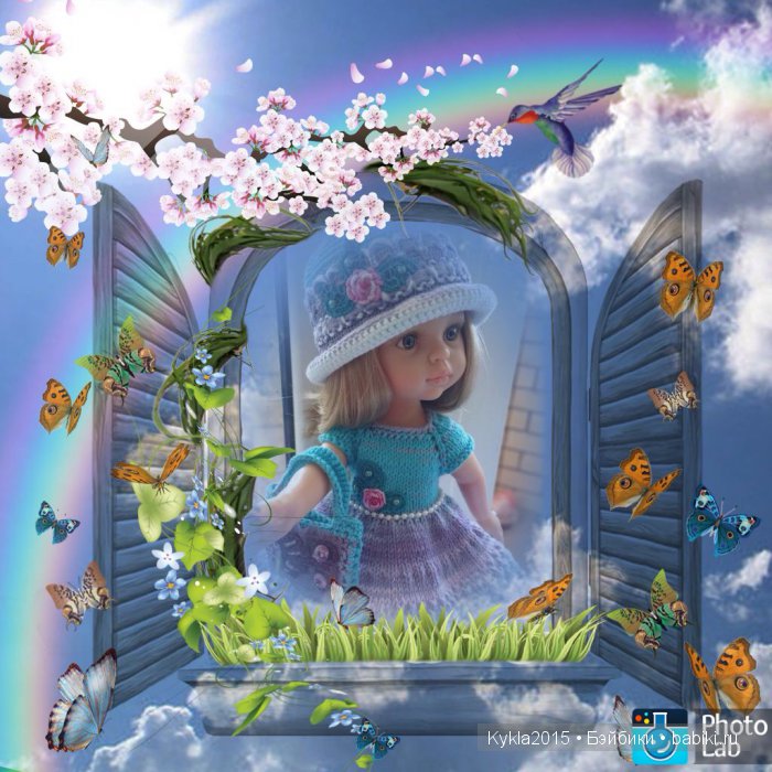 А на душе цветет весна. Наряд для барышни "Розочка в весенней дымке" (фото 3)