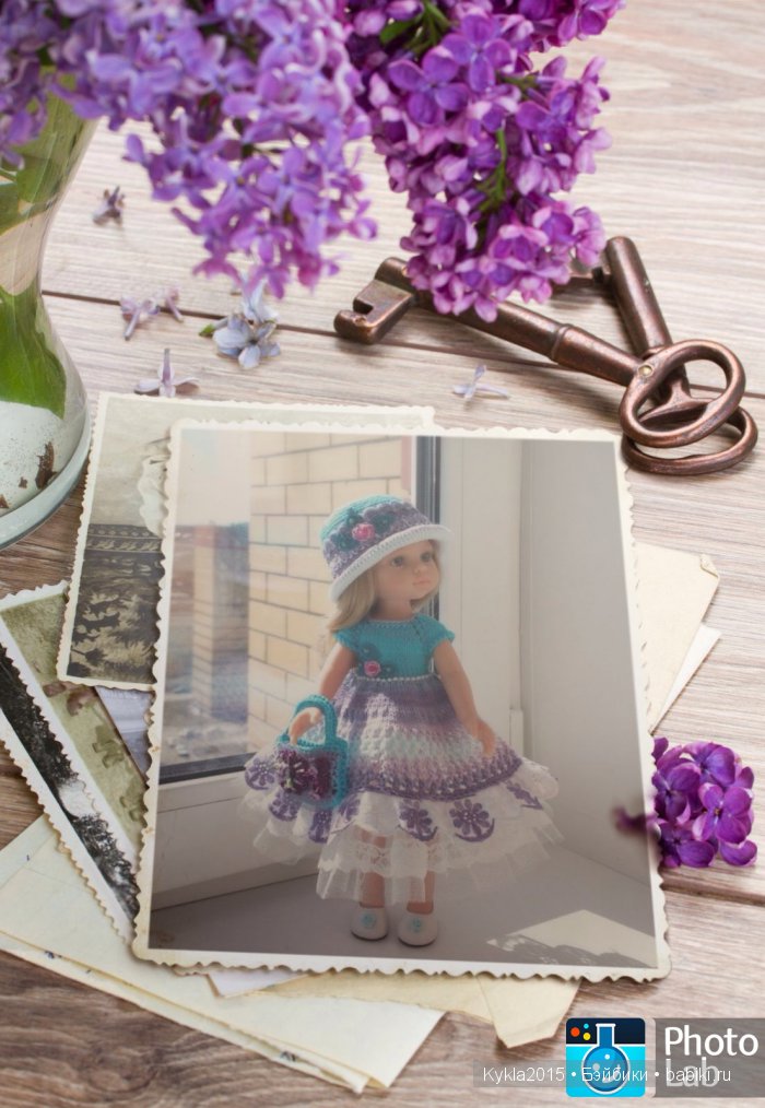 А на душе цветет весна. Наряд для барышни "Розочка в весенней дымке"