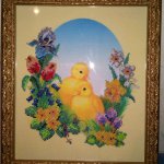 Мое любимое хобби- вышивка бисером.