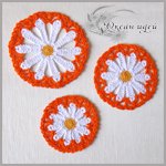 Набор салфеток - Ромашки