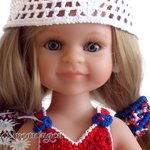 Морской круиз - мой первый полный комплект нарядной одежды для куклы Паола Рейна