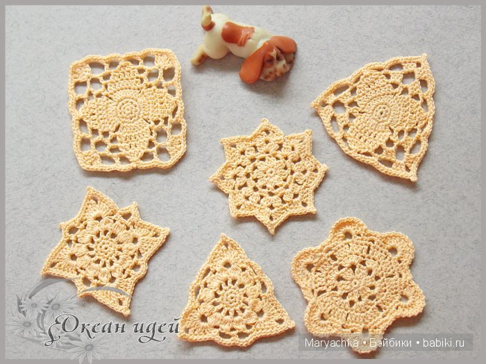 набор салфеток - Причудливая геометрия