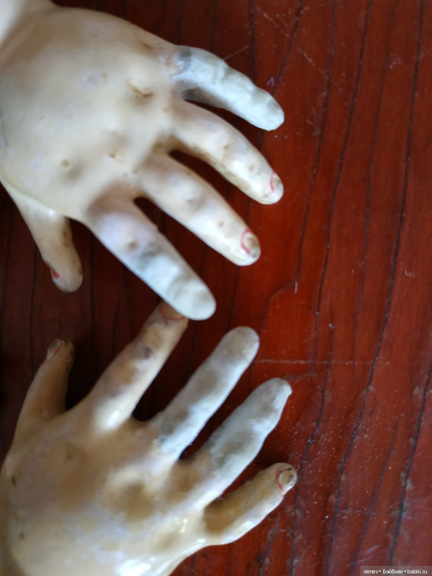 Все в твоих руках — Реставрация антикварных кукол: ремонт фарфора (фото 8)