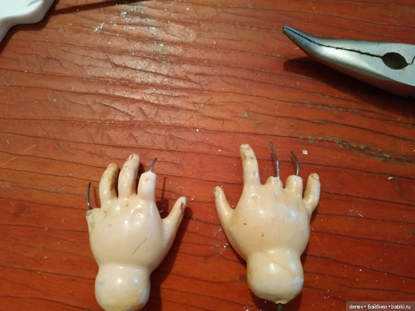 Все в твоих руках — Реставрация антикварных кукол: ремонт фарфора (фото 5)