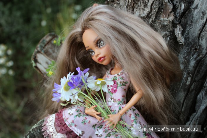 Наша волчица Илва — ООАК Monster High и Ever After High: репейнт