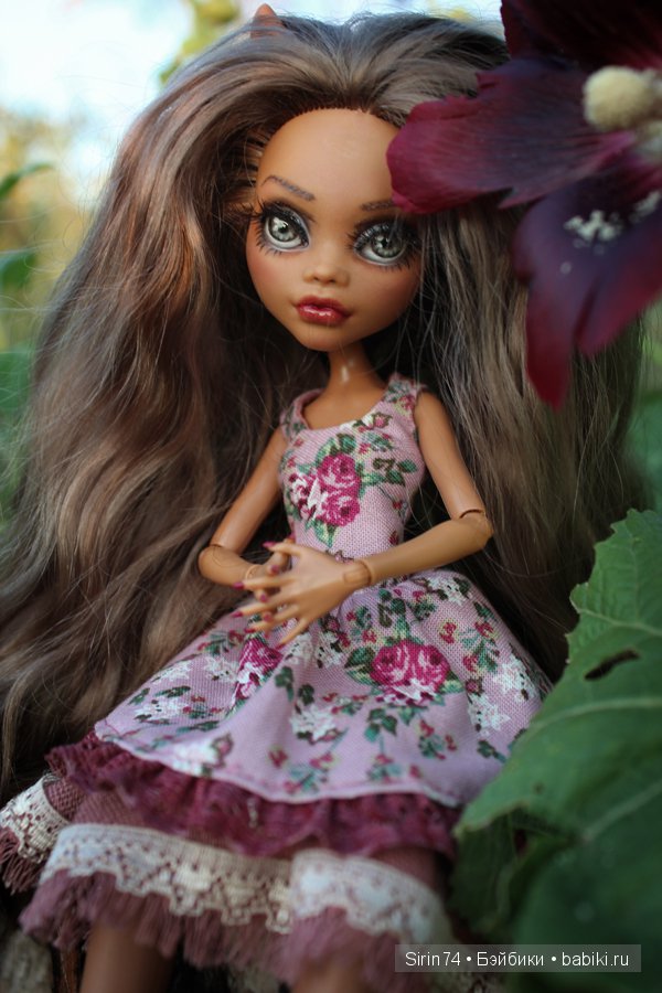 Наша волчица Илва — ООАК Monster High и Ever After High: репейнт (фото 7)