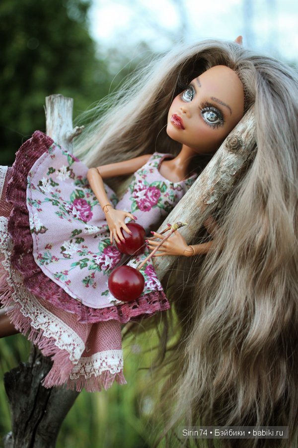 Наша волчица Илва — ООАК Monster High и Ever After High: репейнт