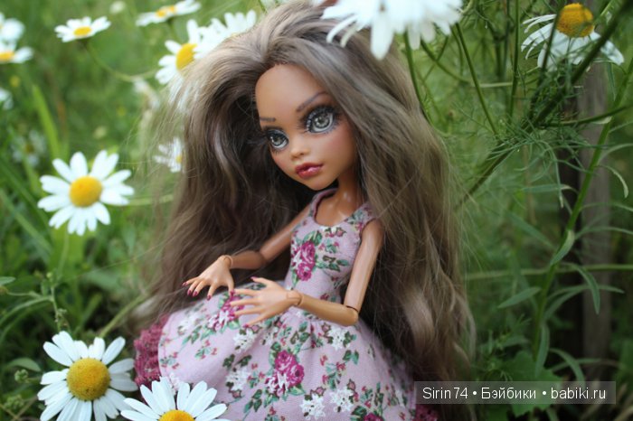 Наша волчица Илва — ООАК Monster High и Ever After High: репейнт