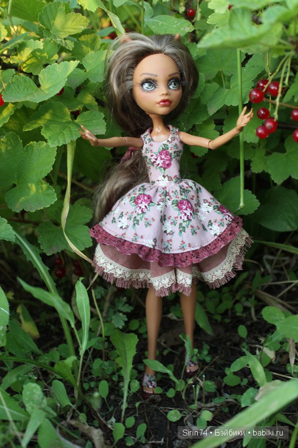 Наша волчица Илва — ООАК Monster High и Ever After High: репейнт